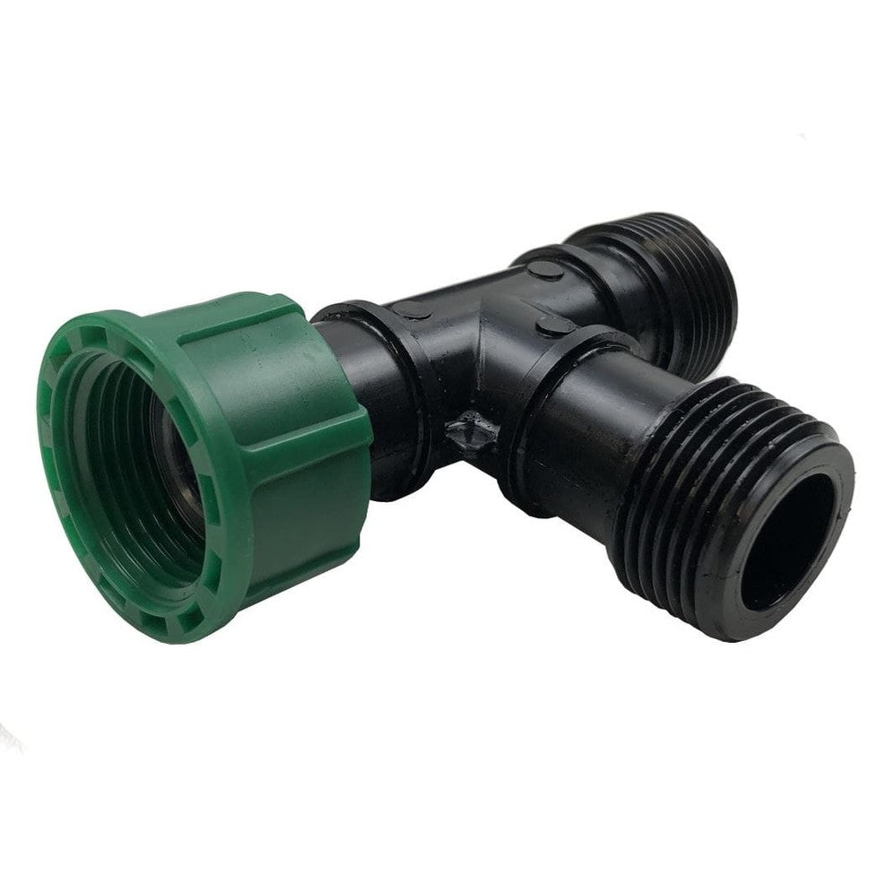 Trójkla 2 tum Irritec för Elektroventilkopplingar